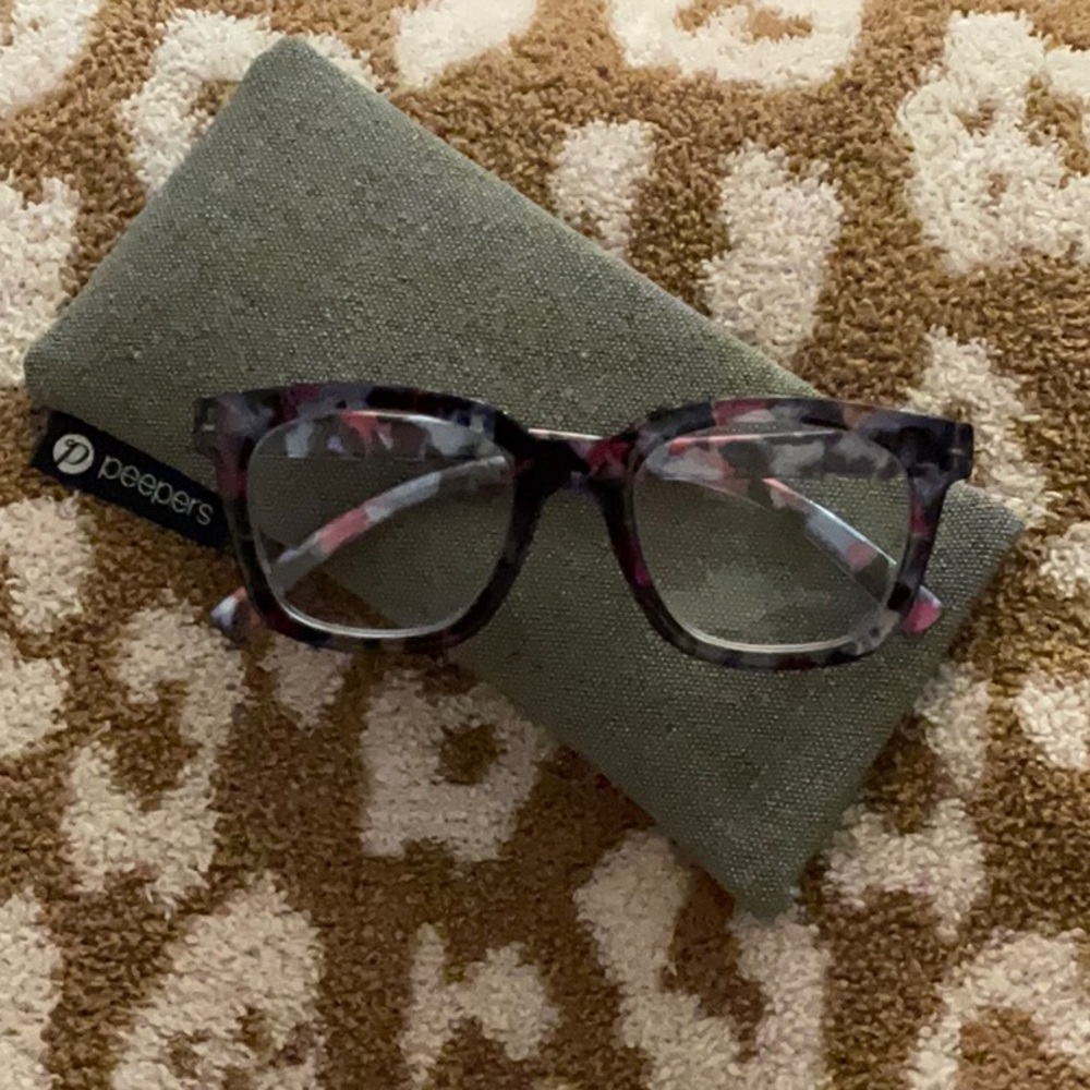 Floral Print Reading Glasses